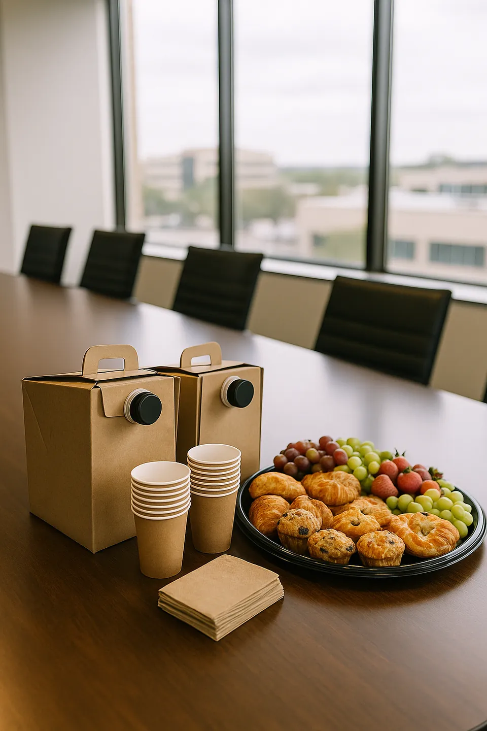 AI-generated concept image: Catering for 10 to 50